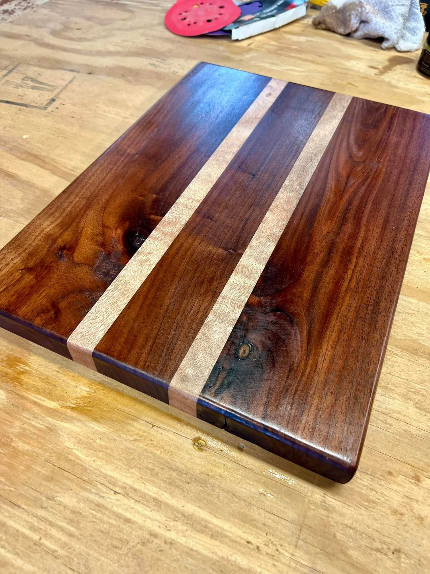 Hardwood cutting and charcuterie boards