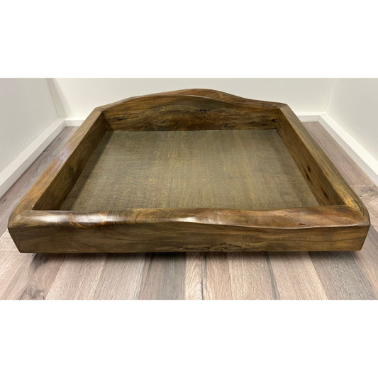 Sycamore Wood Live-Edge Pet Bed (Sold)