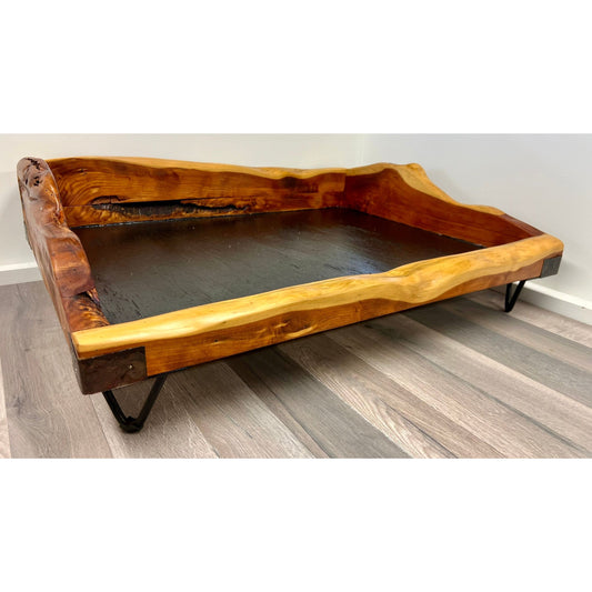 Eastern Red Cedar Live-Edge Pet Bed