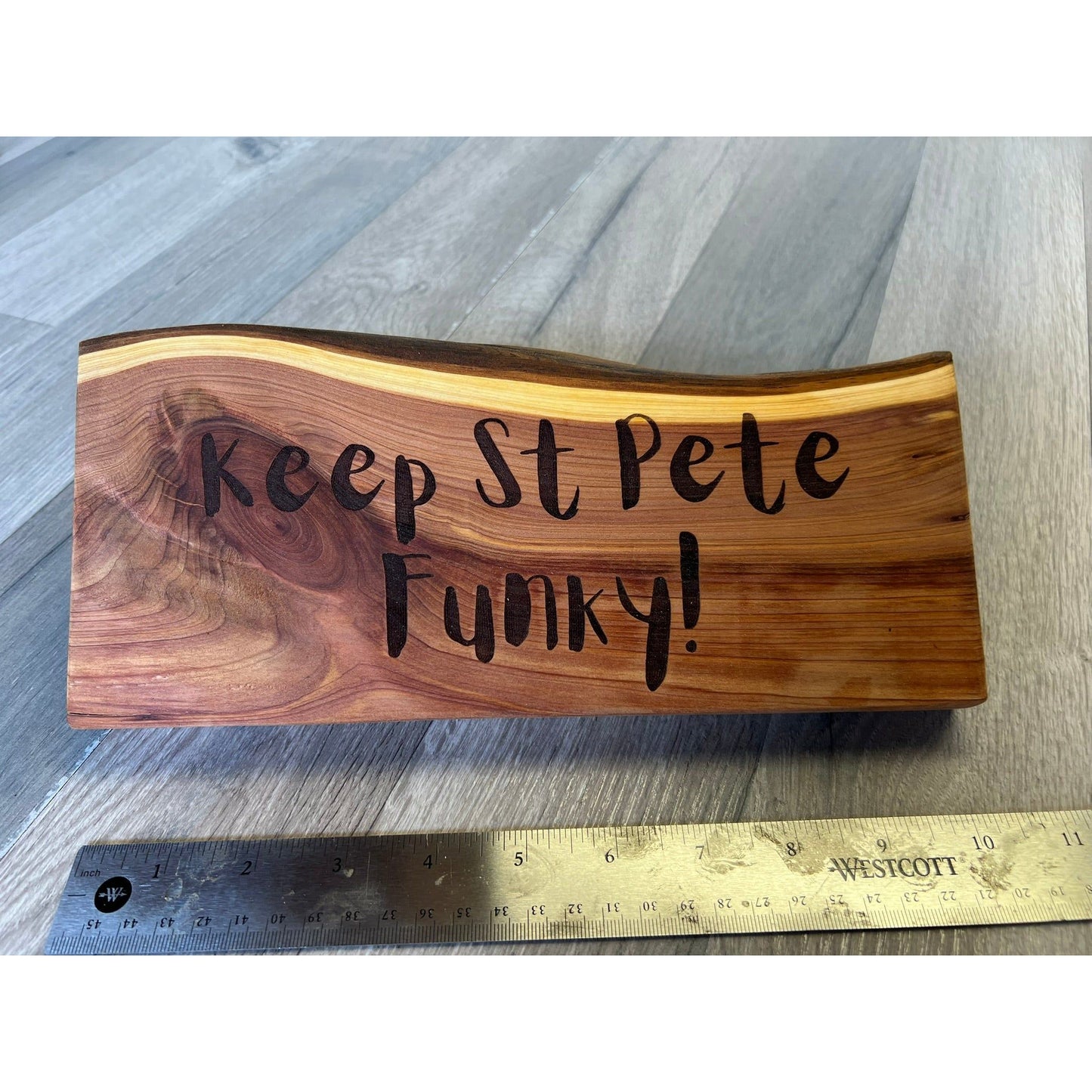 Wood Sign, Keep St Pete Funky
