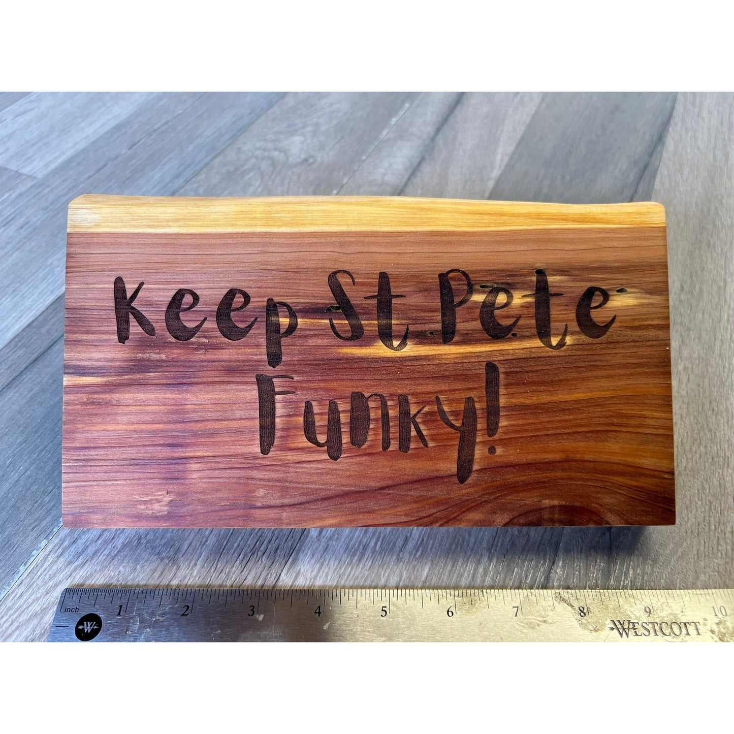 Wood Sign, Keep St Pete Funky